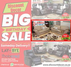 Discount Decor : Big Birthday Sale (21 Jan - 27 April 2019), page 1