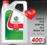 Castrol GTX 25W-50 Motor Oil CTL.11273810-5L