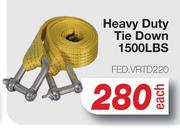Heavy Duty Tie Down 1500LBS FED.VRTD220-Each