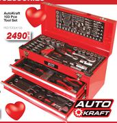 Auto Kraft 103 Pce Tool Set FED.TOOLK103-Per Set