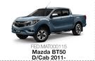 Race Rubber Mats For Mazda BT50 D/Cab 2011- FED.MAT000115-Per Set