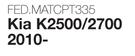 Carpet For Kia K2500/2700 2010- FED.MATCPT335-Per Set
