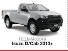 Race Rubber Mats For Isuzu D/Cab 2013+ FED.MAT00049-Per Set