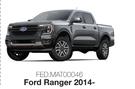 Race Rubber Mats For Ford Ranger 2014- FED.MAT00046-Per Set