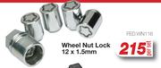 Wheel Nut Lock 12 x 1.5mm FED.WN116-Per Set