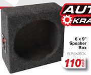 Auto Kraft 6 x 9" Speaker Box ELP.6X9BOX-Each