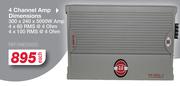 RA 4 Channel Amp REF.RAED5000-Each