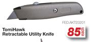 Tomi Hawk Retractable Utility Knife FED.AKT23201-Each
