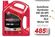 Autozone Synthetic 5W-30 API SN/CF Motor Oil AZC.5W305L-5L Each