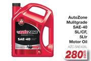Autozone Multigrade SAE-40 SL/CF Motor Oil AZC.SAE405L-5Ltr