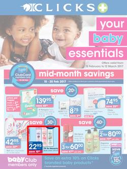 Clicks : Baby (15 Feb - 12 Mar 2017), page 1