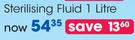 Milton Sterilising Fluid-1Ltr