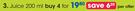 Clicks Made 4 Baby Juice-4x200ml Per Offer