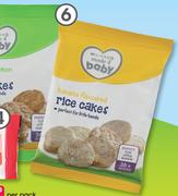 Clicks Made 4 Baby Rice Cakes-4x20g