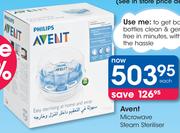 Avent Microwave Steam Steriliser-Each
