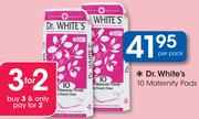 Dr. White's 10 Maternity Pads-Per Pack