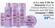 Oh So Heavenly Mum & Cherub Mother Care Products And Gift Set-Each