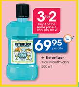 Listerfluor Kids Mouthwash-500ml 