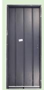 Service Door Steel With Frame (Prehung) 1mm Thick Right Hand-Opening For 115mm Wall-W 813mm X H 2032