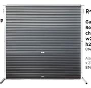 Garage Door Roll Up Aluzinc Charcoal-w2550mm x h2100mm