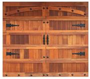 Garage Door Sectional Meranti Wood Barn Single-w2500mm x h2170mm