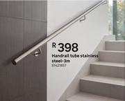 Handrail Tube Stainless Steel 3m