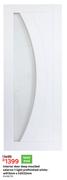 Interior Door Deep Moulded Salerno-1 Light Prefinished (White)-W 813mm X H 2032mm
