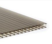 Polycarbonate Sheet Multiwall Bronze 5mm Thick-2000mm x 1000mm