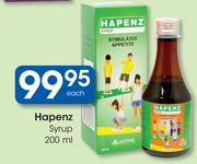 Hapenz Syrup-200ml Each