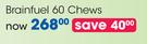 Creche Guard Brainfuel 60 Chews-Per pack