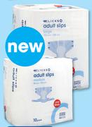 Clicks Medium Slips 10 Diapers