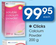 Clicks Calcium Powder-200g