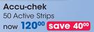 Accu-Chek 50 Active Strips