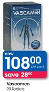 Vascamen 90 Tablets-Per Pack