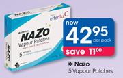 Nazo 5 Vapour Patches-Per Pack
