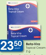 Beta-Vira Topical Cream-2g Each