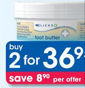 Clicks Heel Balm, Spray Or Butter-2x100ml