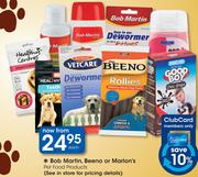 Bob Martin, Beeno Or Marlon's Pet Food Products-Each