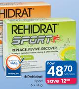Rehidrat Sport-6x14g Per Pack
