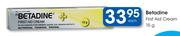 Betadine First Aid Cream-15g Each