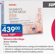 Women's Ultra Mega Active Vitapak-30 Packs