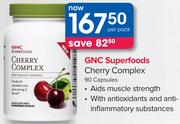 GNC Superfoods Cherry Complex-90 Capsules Per Pack