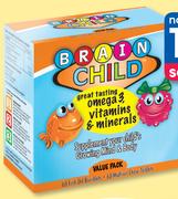 Brainchild Fruity Fish Oil 60 Burstlets