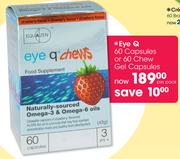 Eye Q 60 Capsules Or 60 Chew Gel Capsules-Per Pack