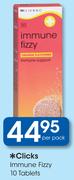 Clicks Immune Fizzy Tablets-10's