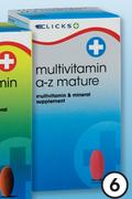 Clicks Multivitamin A-Z Mature Tablets-2 x 30's