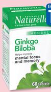 Formule Naturelle Ginkgo Biloba Or Ginseng Extra Strength