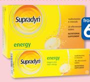 Supradyn Recharge Vitamin 20 Effervescent Tablets