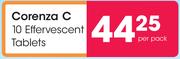 Corenza C 10 Effervescent Tablets-Per Pack