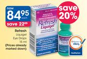 Refresh Liquigel Eye Drops-15ml Each